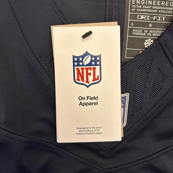 Nike Chicago Bears Football Jersey NFL Fields #1 Men's Size L - Large - NWT $175 - Picture 13 of 16